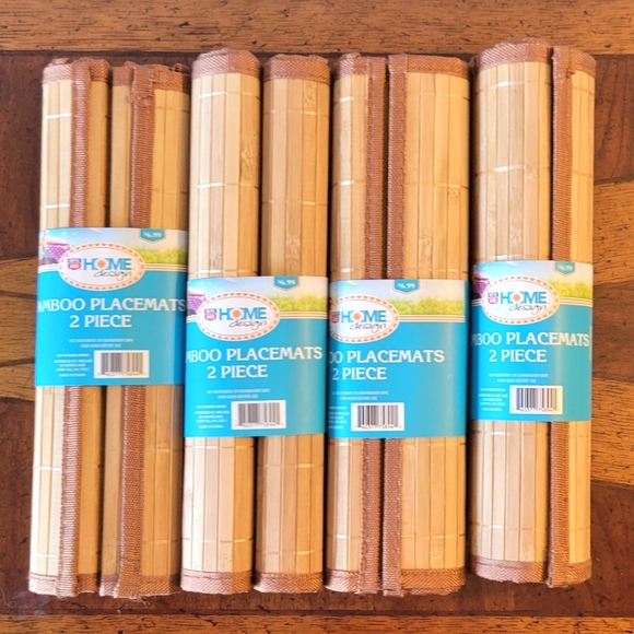 Other - NEW-Bamboo Placemats-8 Mats